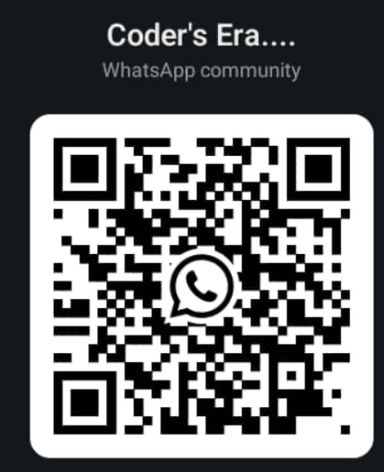CodersEra NIET WhatsApp Group QR